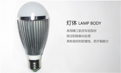 【高性價(jià)比大功率LED節(jié)能燈泡 進(jìn)口芯片大功率LED節(jié)能燈泡】價(jià)格,廠家,圖片,LED球泡燈,深圳市曼雷照明科技-